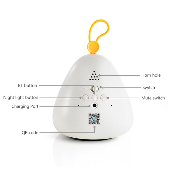 LED Smart Bird Nest Time Alarm Clock Night Light Wake-up Bedside Lamp Bedroom Desktop Accompany Digital Sleeping Christmas Gifts - Image 7