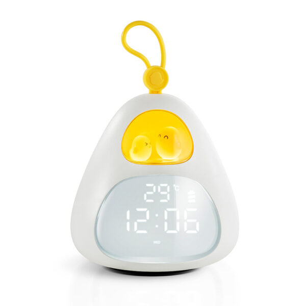 LED Smart Bird Nest Time Alarm Clock Night Light Wake-up Bedside Lamp Bedroom Desktop Accompany Digital Sleeping Christmas Gifts - Image 13