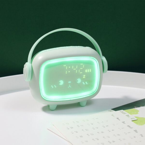 Mskwee Cute Night Light Alarm Clock Timing Countdown Alarm Clock LED Smart Kids Alarm Clock Night Light For Home Decor - Image 13