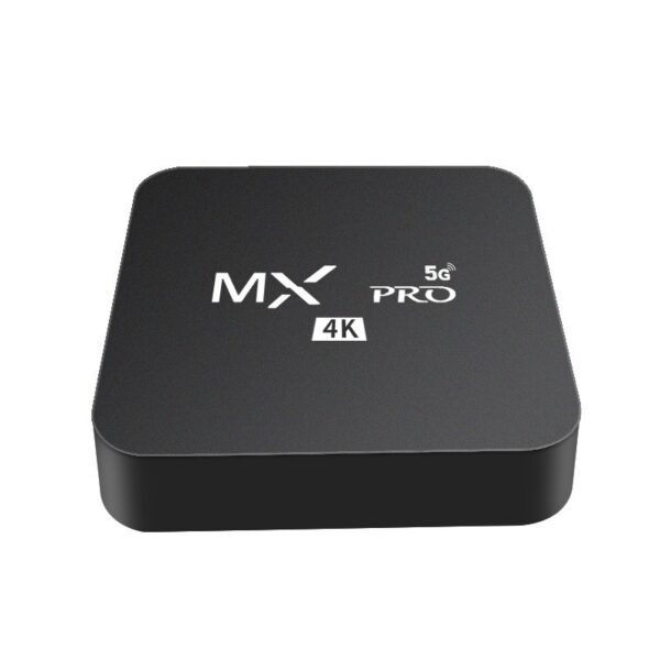 Custom MX Pro Android TV BOX 1/2/4/8/16G Ram Smart HD Set Top Box TV Receiver Android TV Box Mx Pro 4K 5G