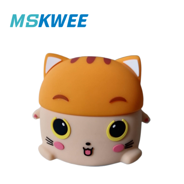 Led Children Night Light Rechargeable Silicone Squishy Cat Lamp Child Holiday Gift Hat Detachable Creative Bedroom Desktop Lamp - Image 3