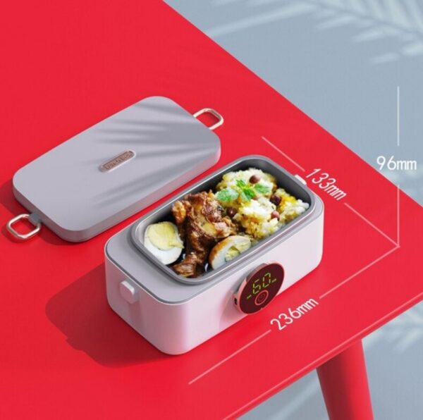 16000mAh Wireless Electric Lunch Box USB Rechargeable Bento Box mskwee1000ml Portable Lunch Box Insulated Food Warmer Food Container - Image 6